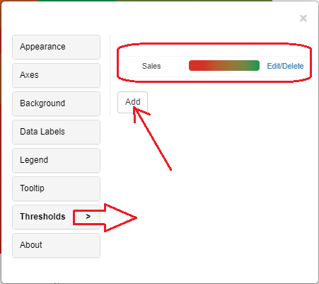 heatmap add threshold