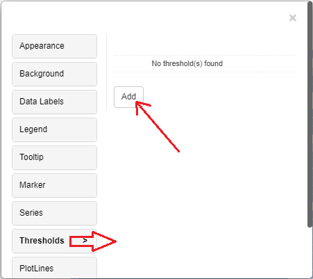 tornado add threshold