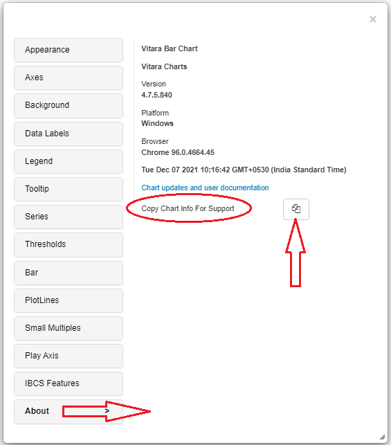 Where can I find the chart state information? | VitaraCharts - Custom ...