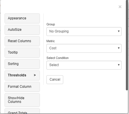 thresholds apply threshold2