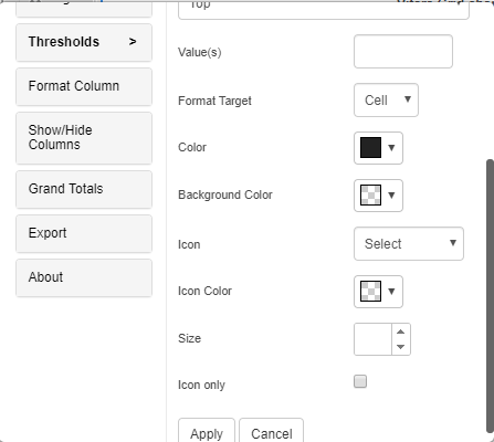 thresholds apply threshold6