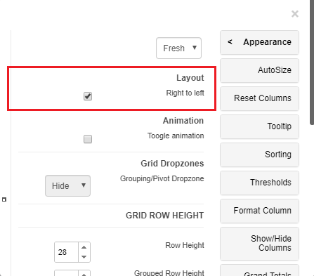 appearance layout2