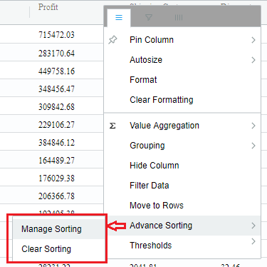 sorting using hamburger